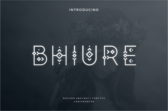 Bhiure: The Minimalist Linear Display Font for Campaign Designers