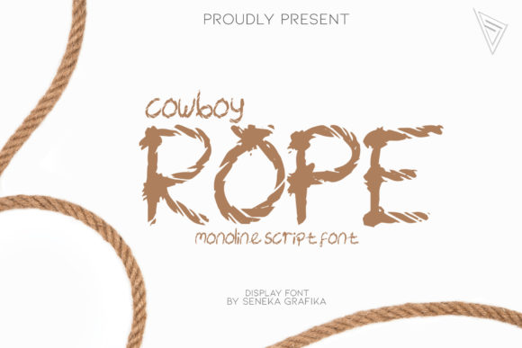 Cowboy Rope Font: A Maker’s Display Typeface