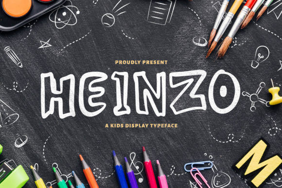Heinzo: The Playful Display Font That Makes Campaigns Unforgettable