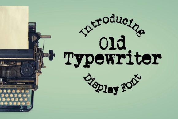 How Old Typewriter Font Sharpens Campaign Message Clarity