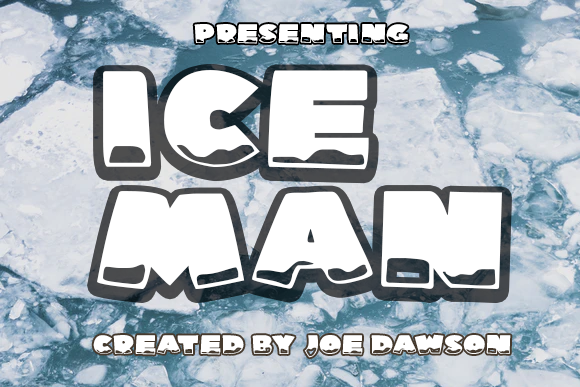 Ice Man: A Friendly Display Font That Makes Your Brand Shine