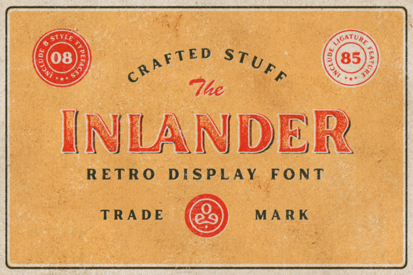 Inlander: A Quirky Display Font for Editorial Design