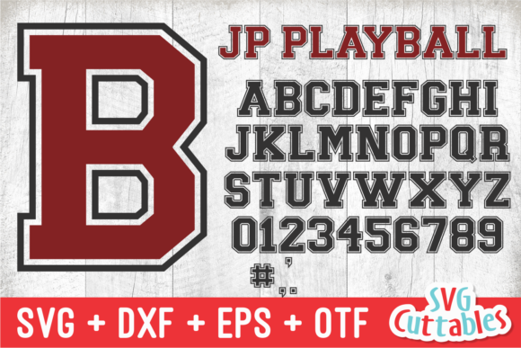 JP Play Ball: A Retro Athletic Display Font Review