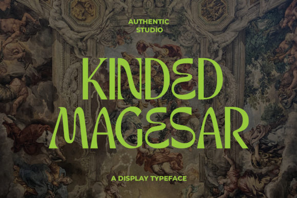 Kinder Magesar: A Playful Display Font for Bold Web Design