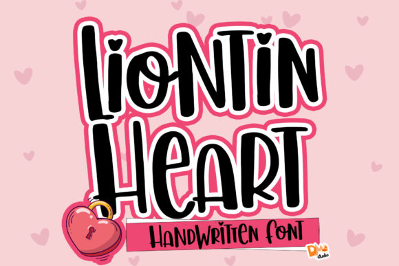 Liontin Heart: A Playful Display Font for Makers
