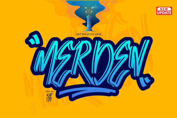 Merden Graffiti: The Urban Display Font for Web Designers