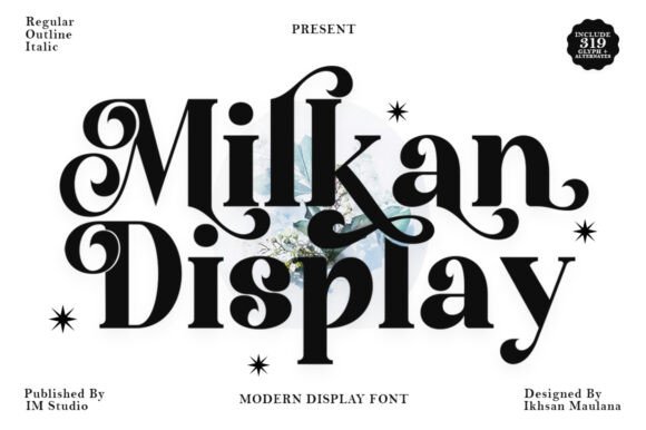 Milkan Display: A Bold Font for Web Design