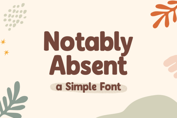 Notably Absent: A Vintage Display Font for Distinctive Web Design