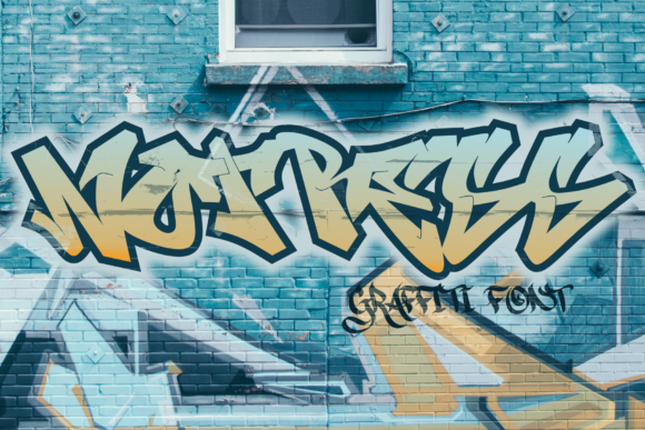 Notress: A Graffiti-Styled Display Font for Campaign Designers