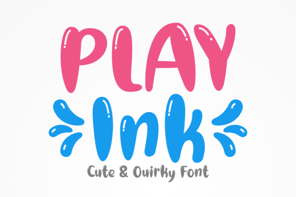 Play Ink: A Playful Display Font for Campaign Creatives