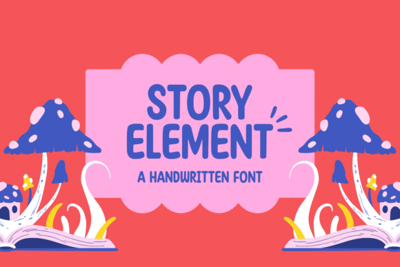 Story Element: A Friendly Display Font for Branding