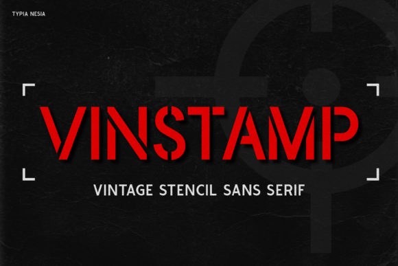 Vinstamp: The Classic Display Font for Crafters