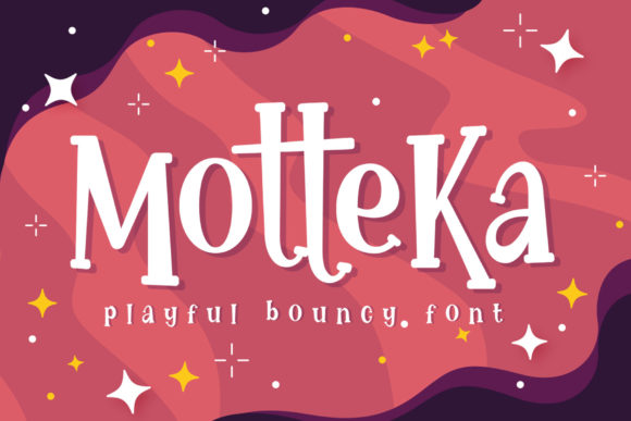 Why Motteka Is the Bouncy Font Makers Keep Reaching For