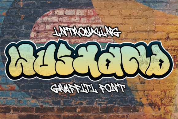 Wushand: Bold Graffiti Display Font for Digital Design