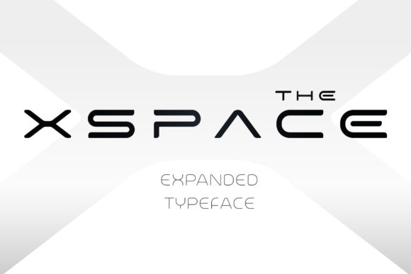 X-Space: The Futuristic Display Font for Bold Campaigns